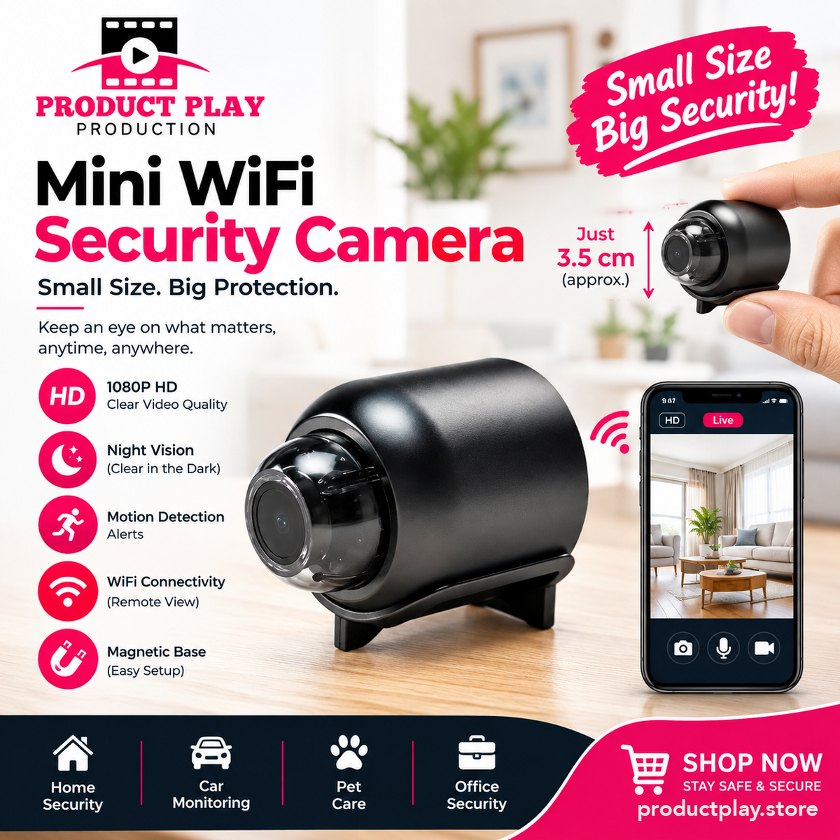 Small Surveillance Camera