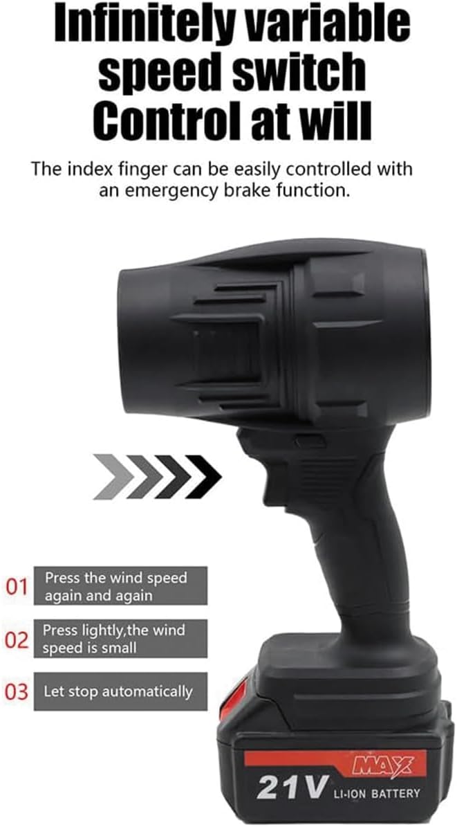 Big Jet Fan Blower – Single Battery