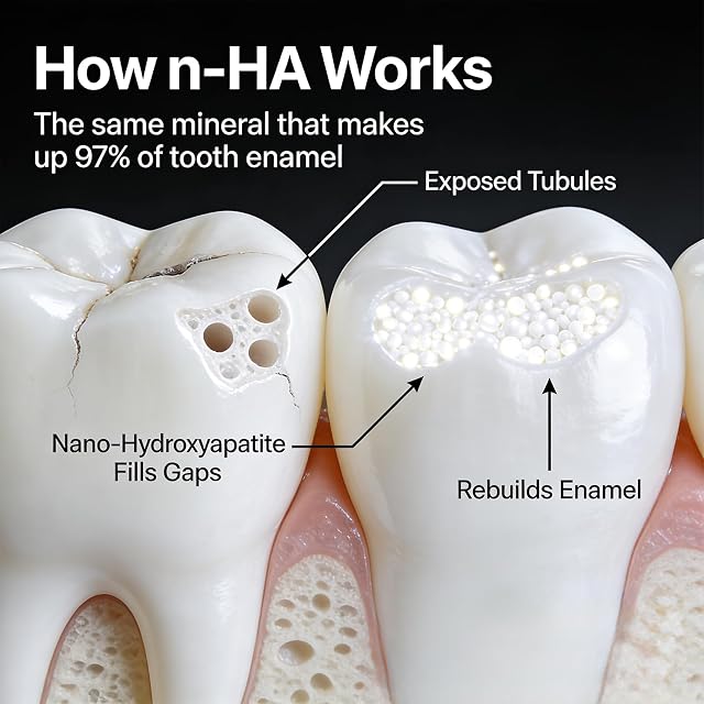 7.5% Nano Hydroxyapatite Fluoride Toothpaste