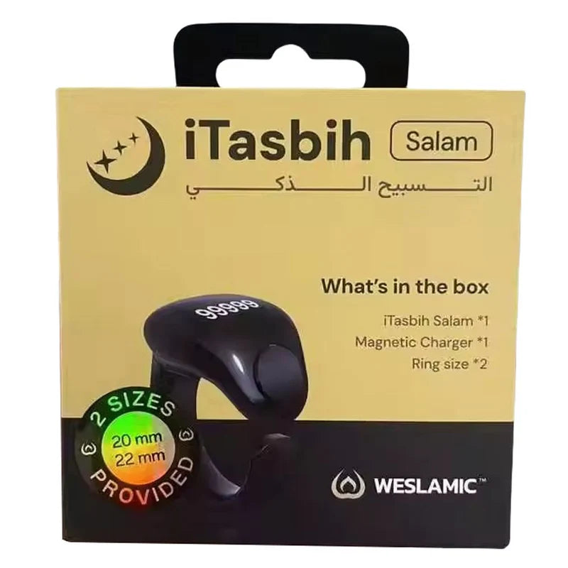I-Tasbih Salam - Smart Digital Tasbih Ring