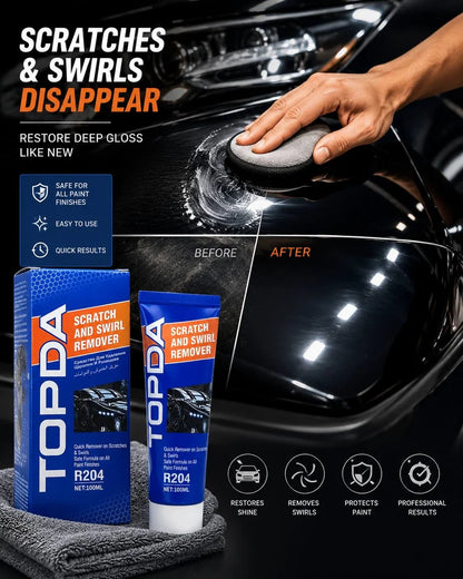 TOPDA R204 Scratch & Swirl Remover 100ml | Product Play