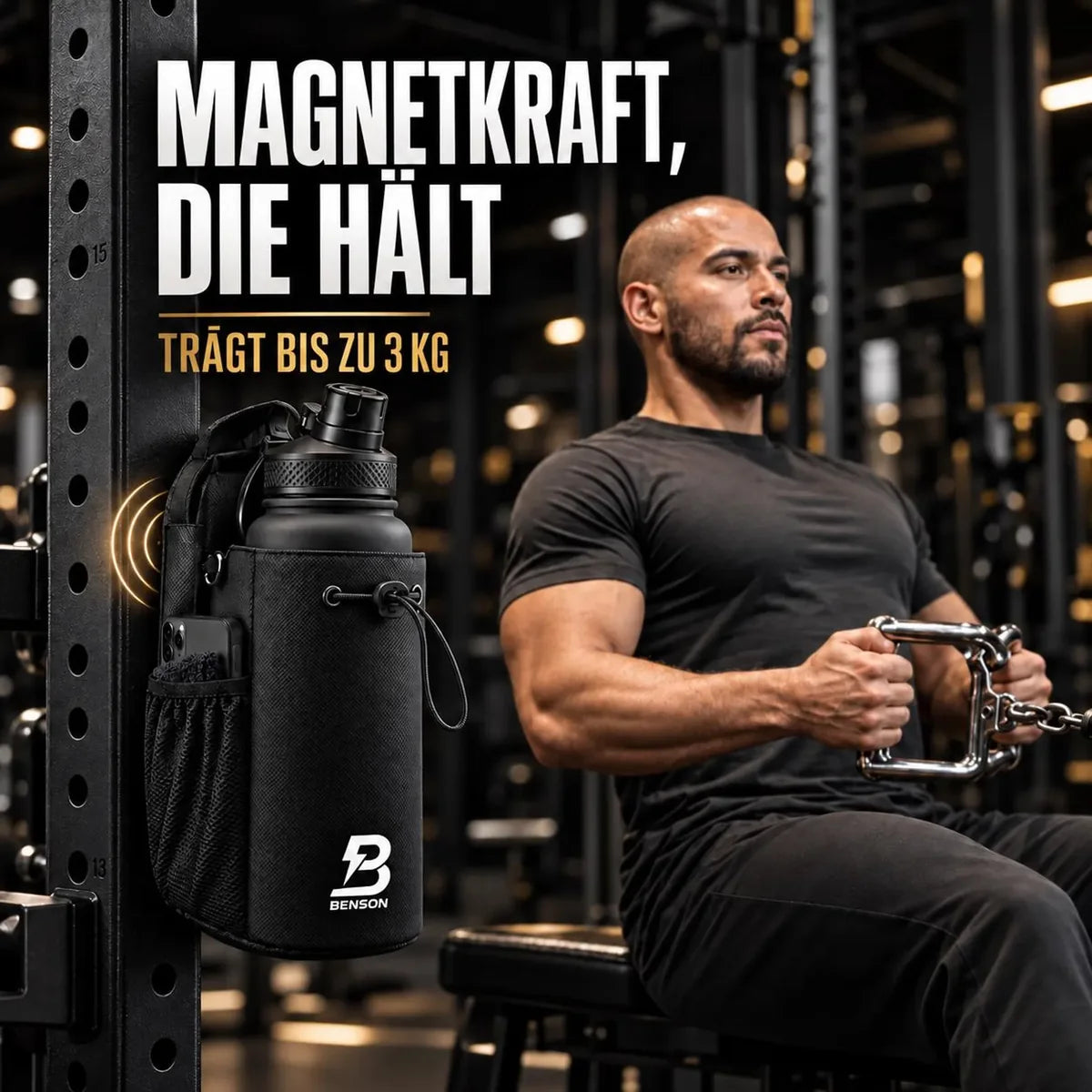 Magnetic Crossbody Gym Bag