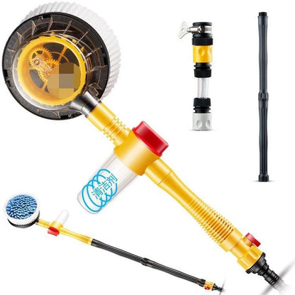 Cleaning Tool with Rotating Brush – Washing, Flushing & Dust Removal