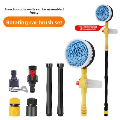 Cleaning Tool with Rotating Brush – Washing, Flushing & Dust Removal
