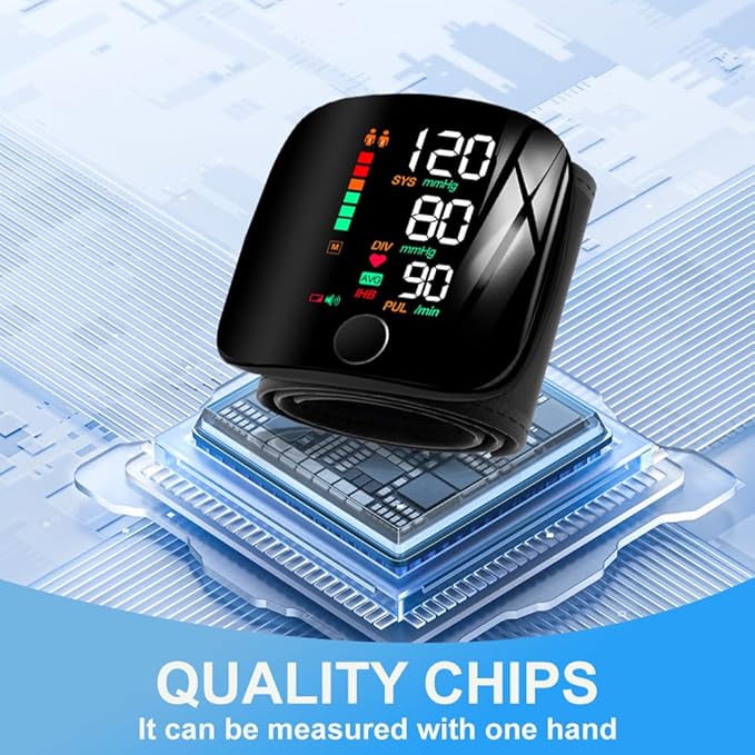 Wrist Electronic Blood Pressure Monitor