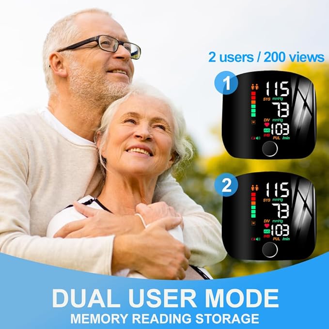 Wrist Electronic Blood Pressure Monitor